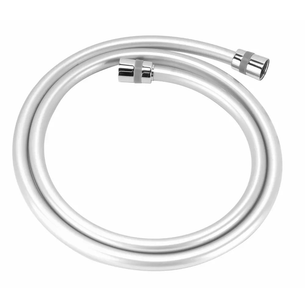 Furtun de dus Deante extensibil argintiu 150 cm