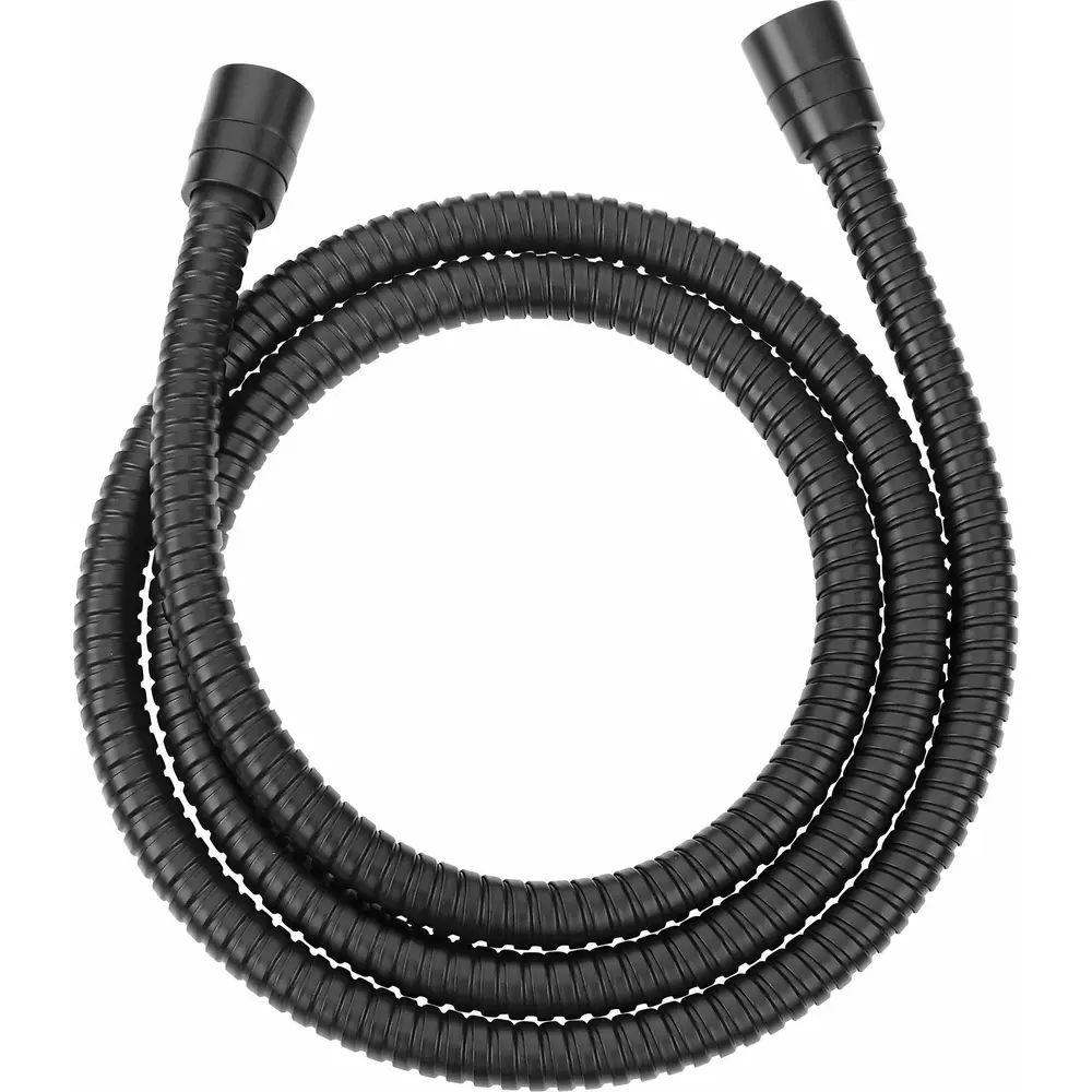 Furtun de dus Deante negru 150 cm dublu impletit