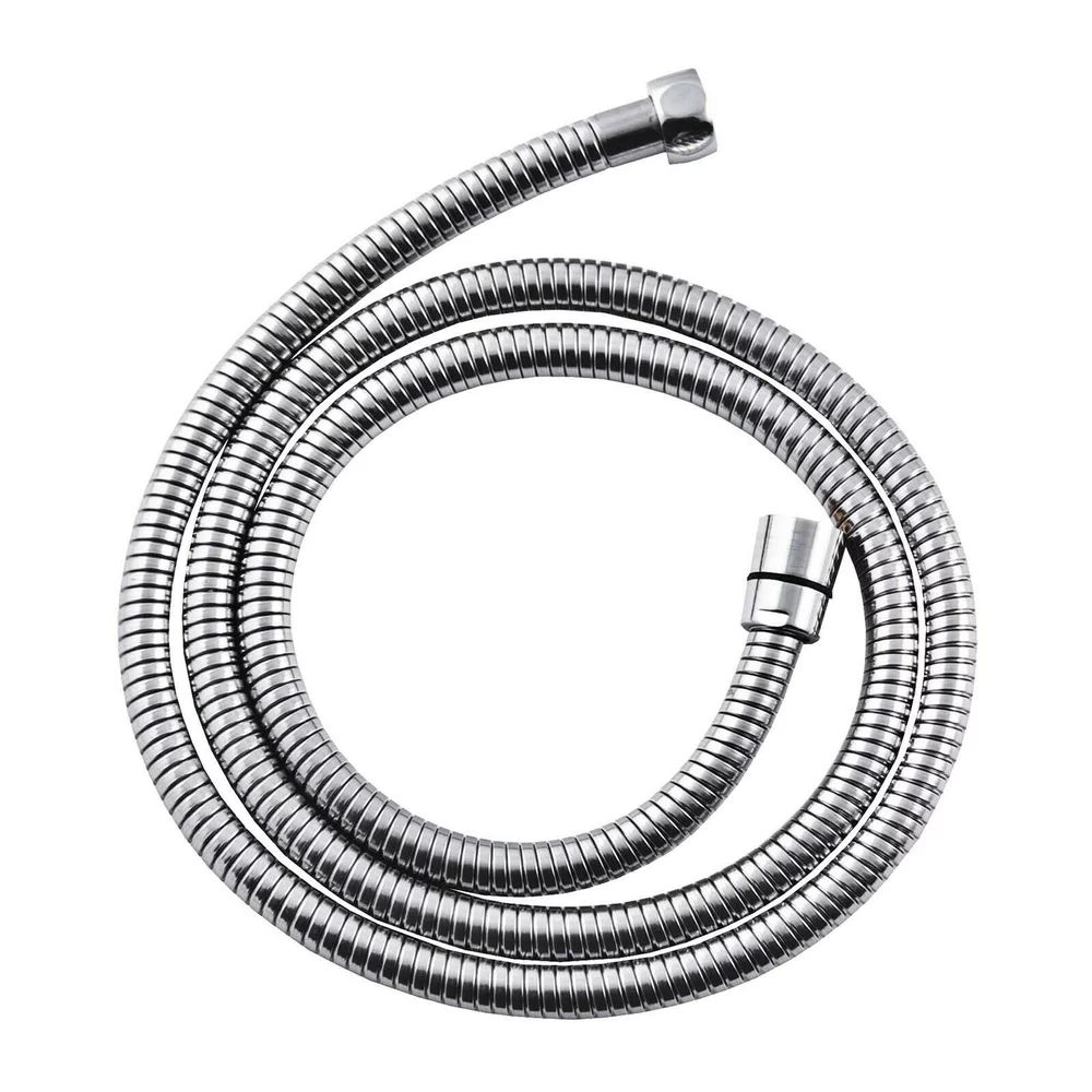 Furtun de dus extensibil Invena crom lucios 125 cm
