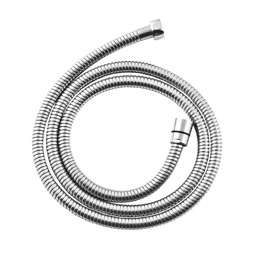 Furtun de dus Invena extensibil 80 cm crom lucios