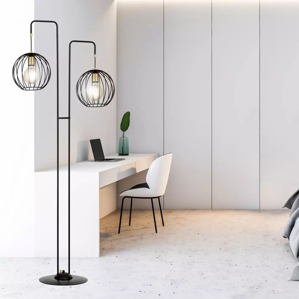 Lampadar Emibig Albio LP2 negru