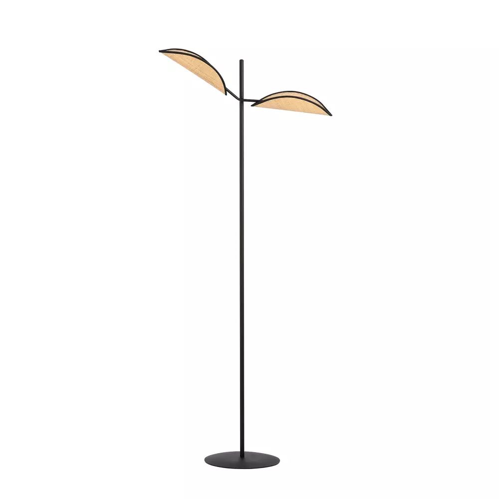 Lampadar Emibig Vene LP2 negru/ratan