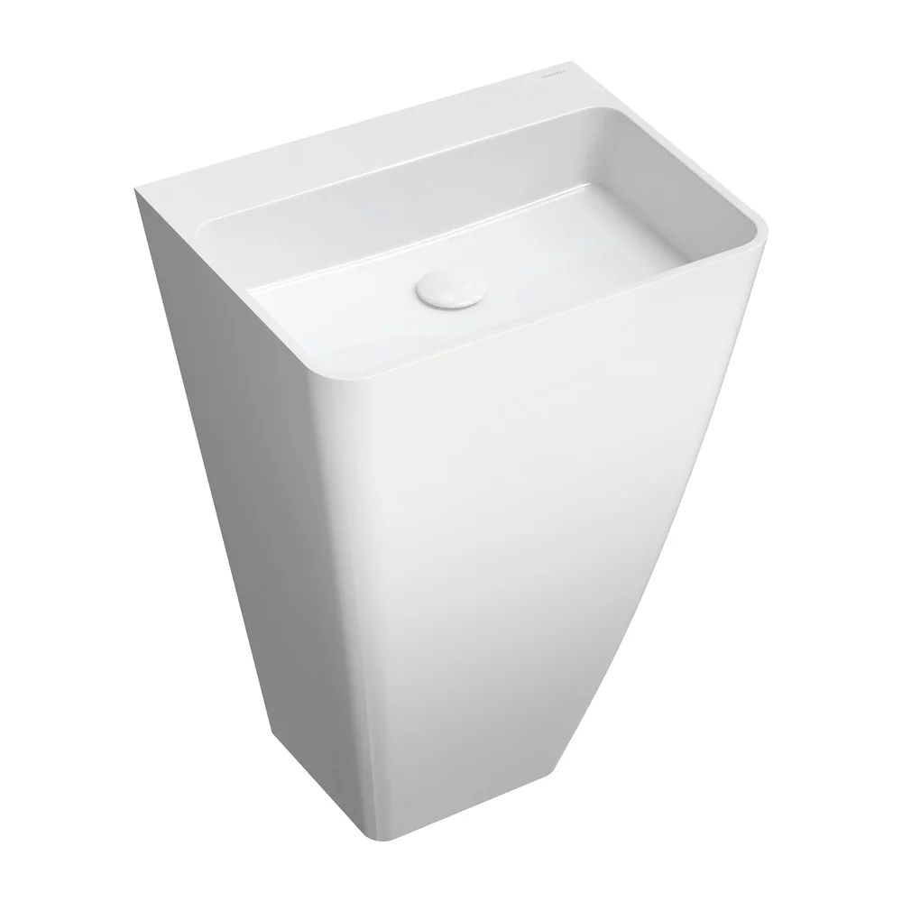 Lavoar freestanding Omnires Parma M+ alb 55 cm