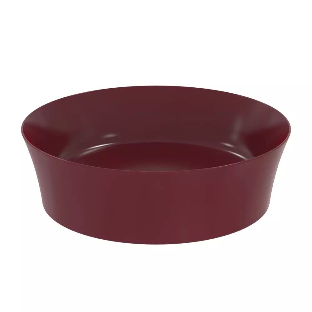 Lavoar pe blat Ideal Standard Atelier Ipalyss Pomegranate 40 cm rosu bordo