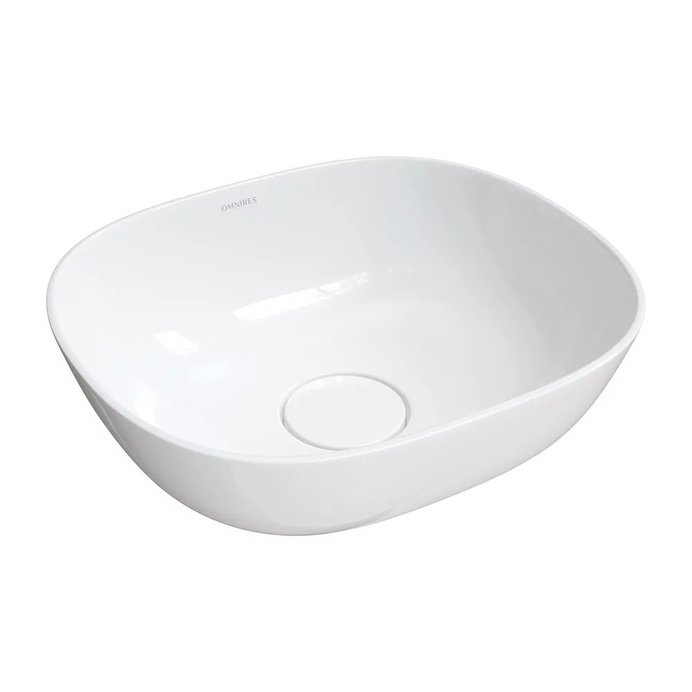 Lavoar pe blat Omnires Silk M+ alb