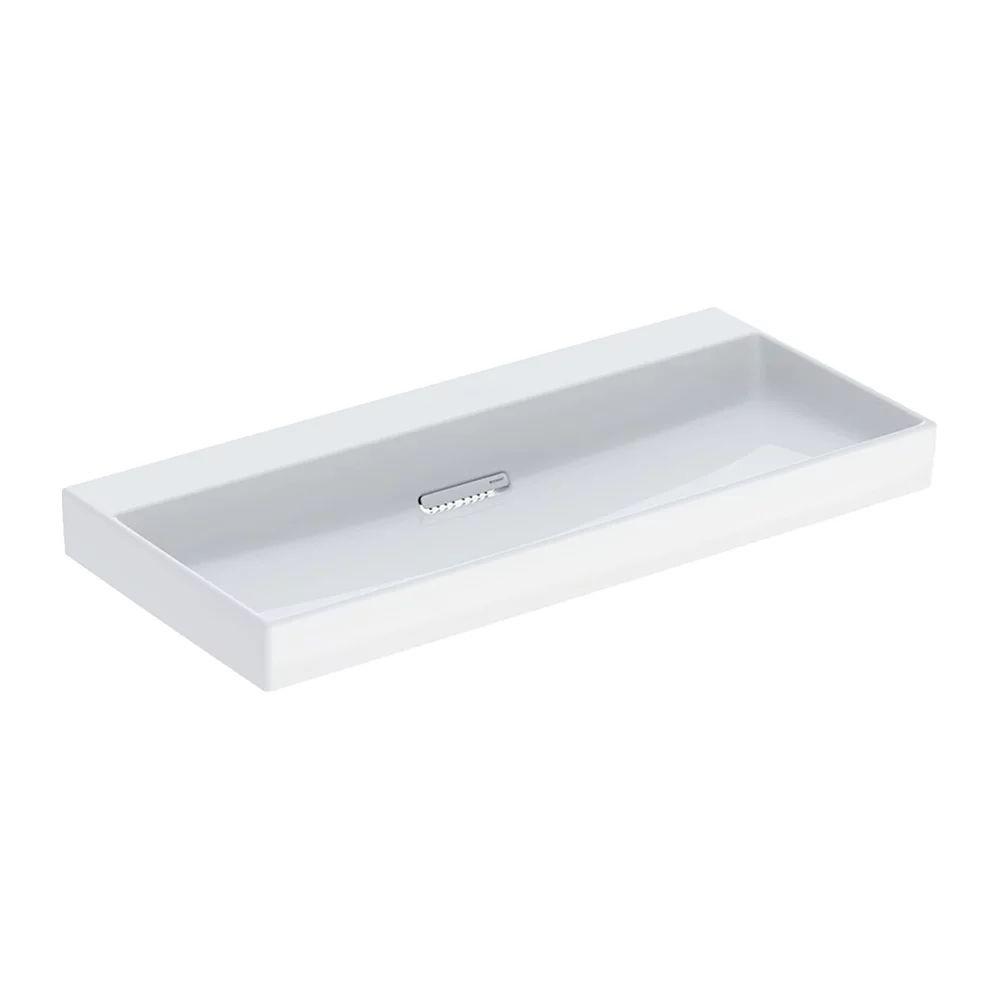 Lavoar pe mobilier Geberit One cu scurgere speciala 105 cm alb