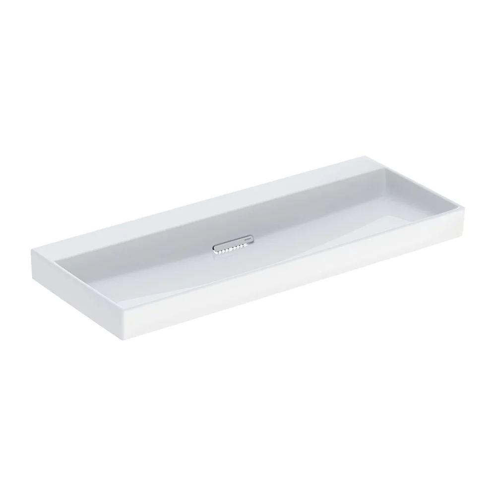 Lavoar pe mobilier Geberit One cu scurgere speciala 120 cm alb