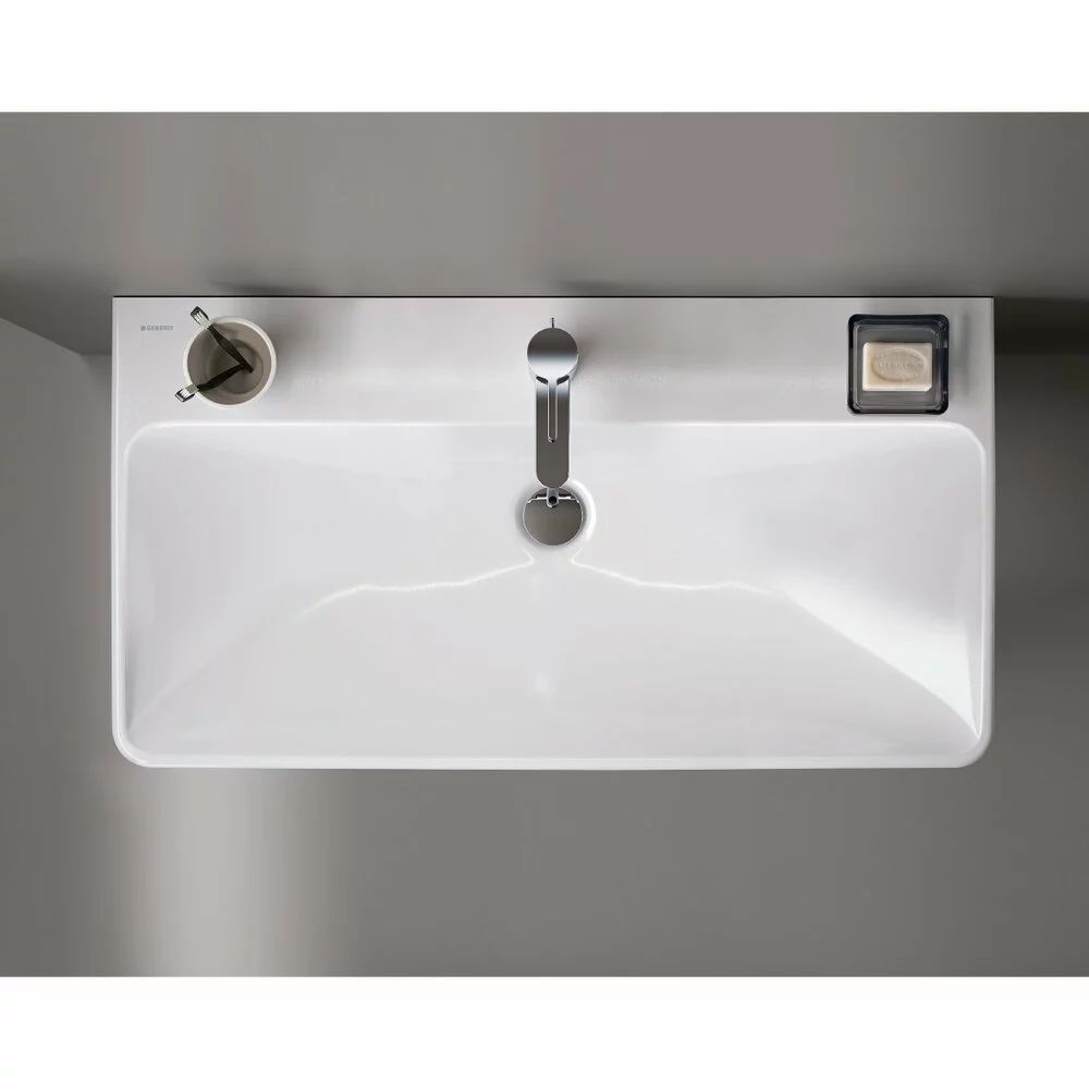 Lavoar pe mobilier Geberit Smyle Square 75 cm