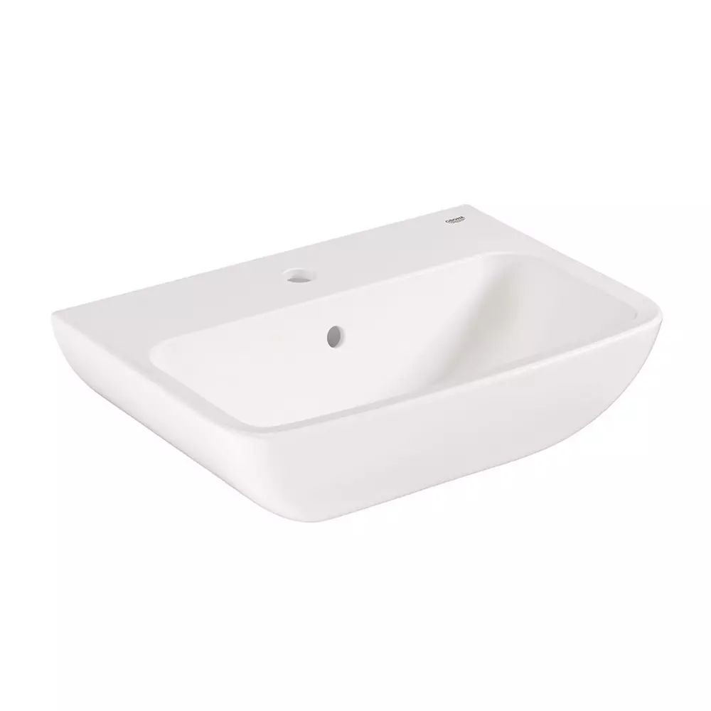 Lavoar suspendat Grohe Start Edge Ceramic alb lucios 55 cm