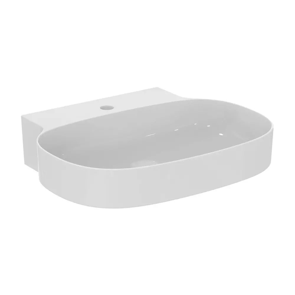 Lavoar suspendat Ideal Standard Atelier Linda-X cu orificiu baterie 60 cm alb lucios
