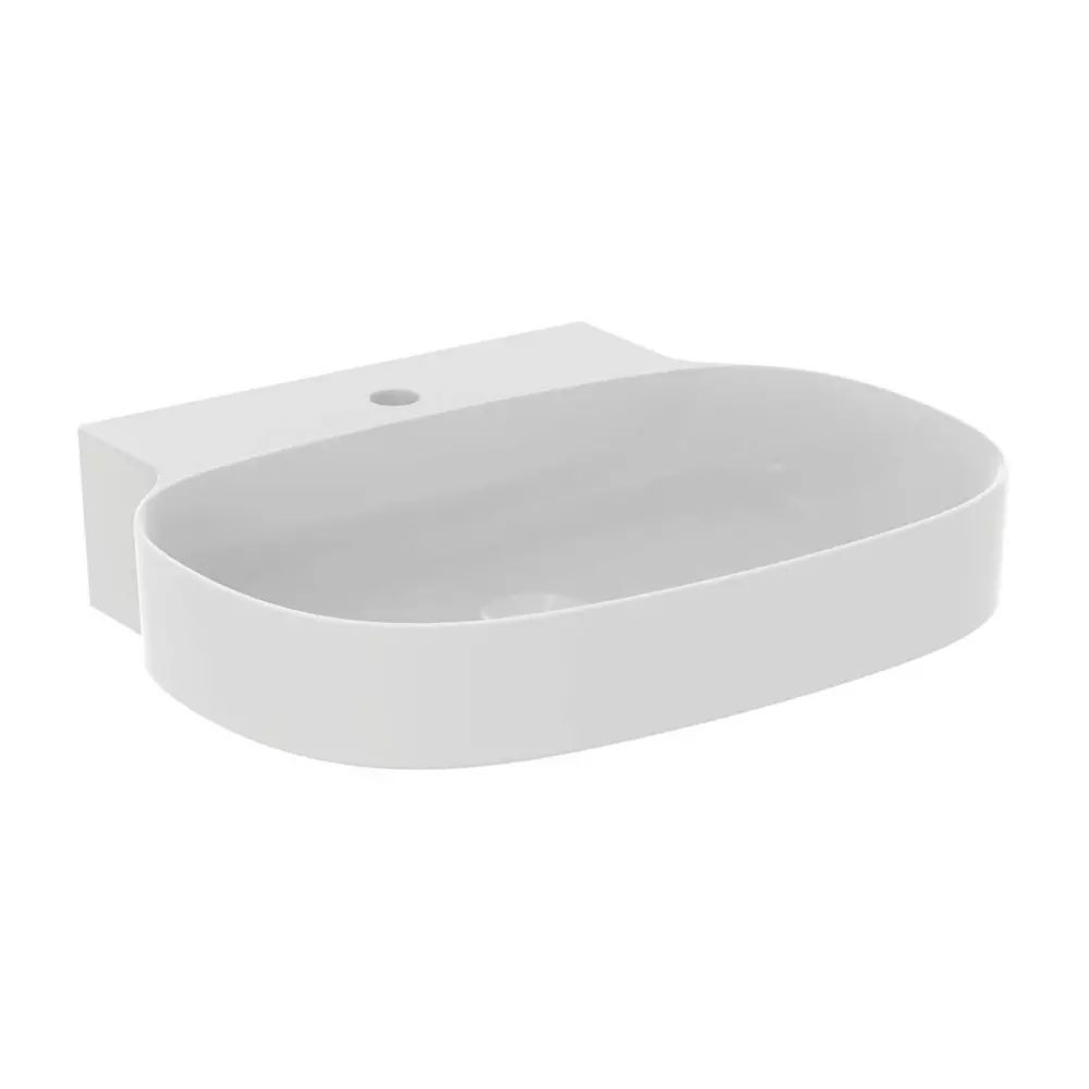 Lavoar suspendat Ideal Standard Atelier Linda-X cu orificiu baterie 60 cm alb mat