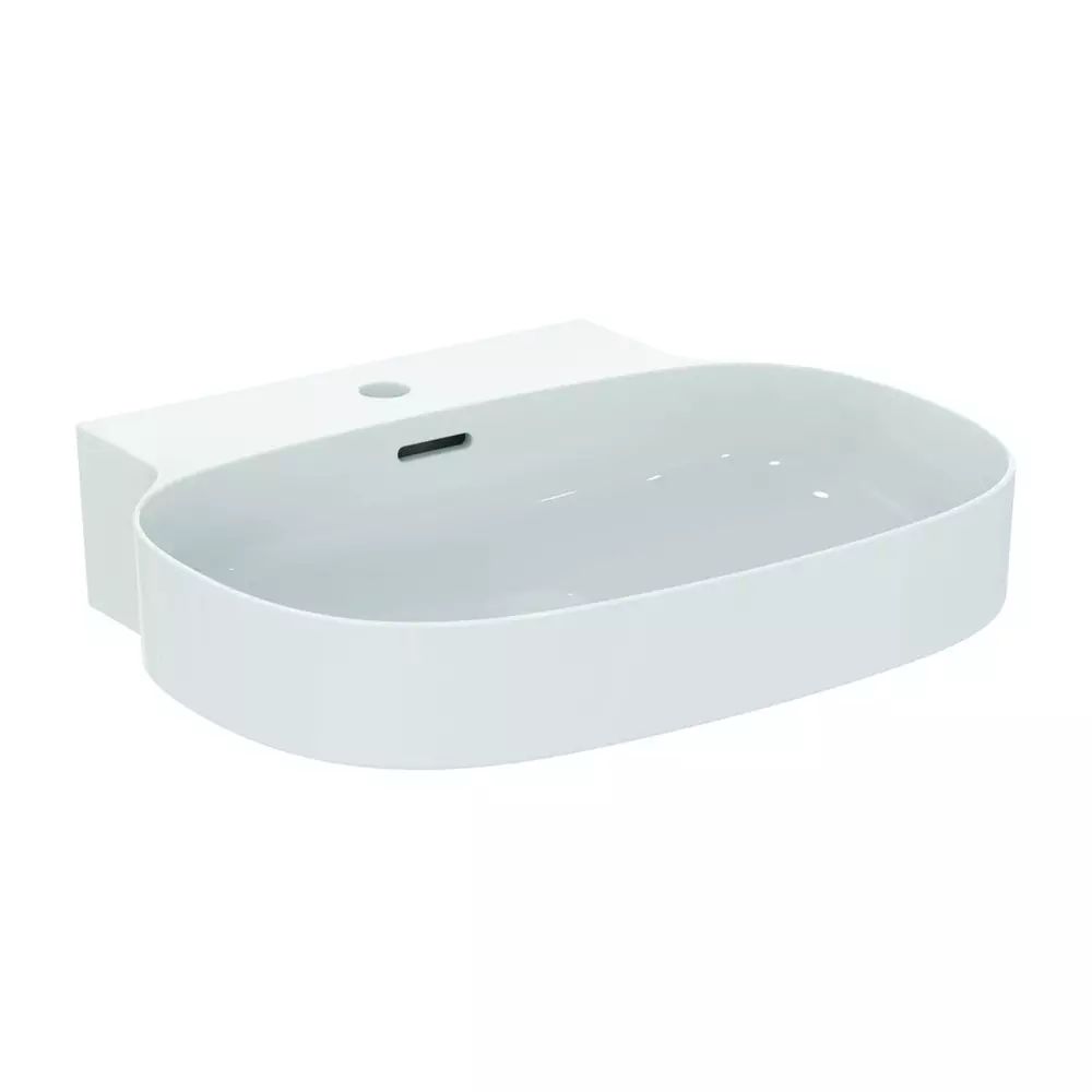 Lavoar suspendat Ideal Standard Atelier Linda-X cu orificiu baterie si preaplin 60 cm alb lucios