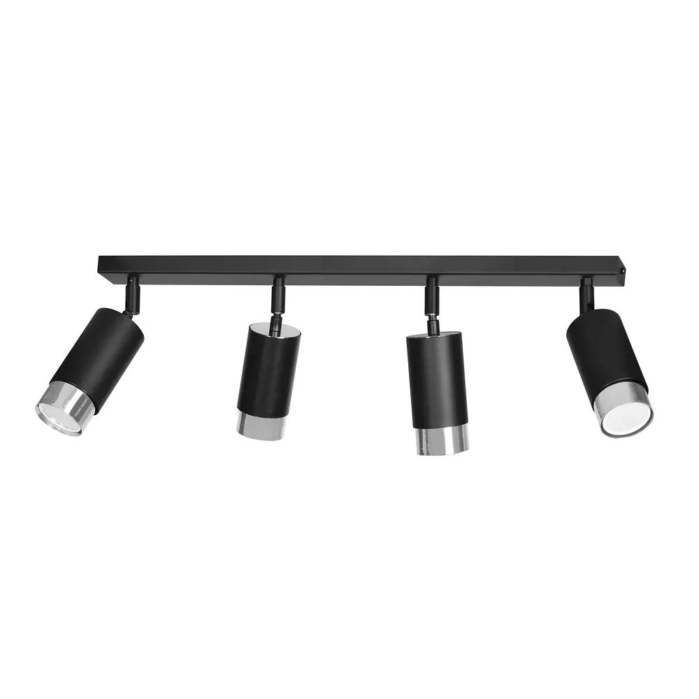 Lustra Emibig Hiro 4 negru/crom