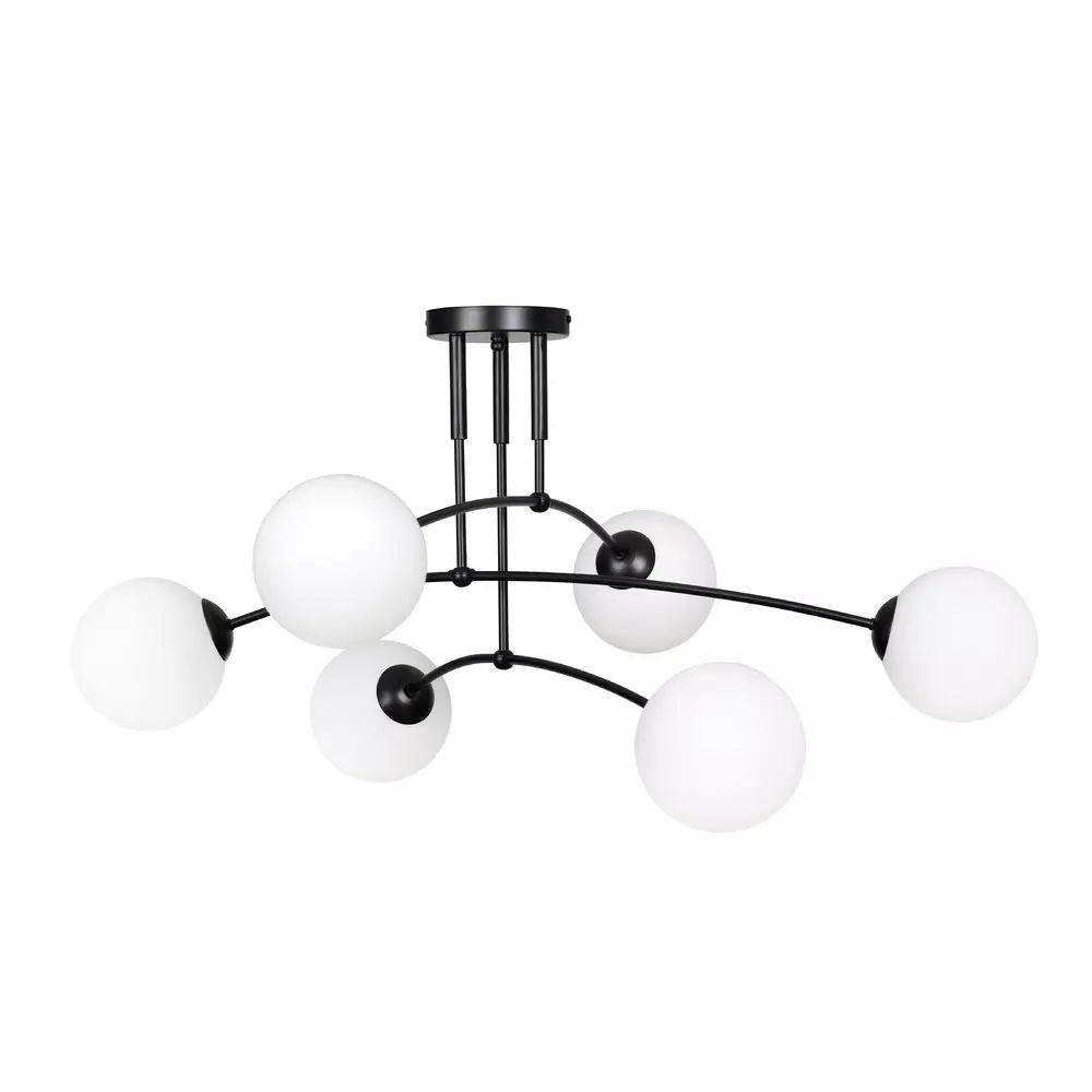 Lustra Emibig Pregos 6 negru