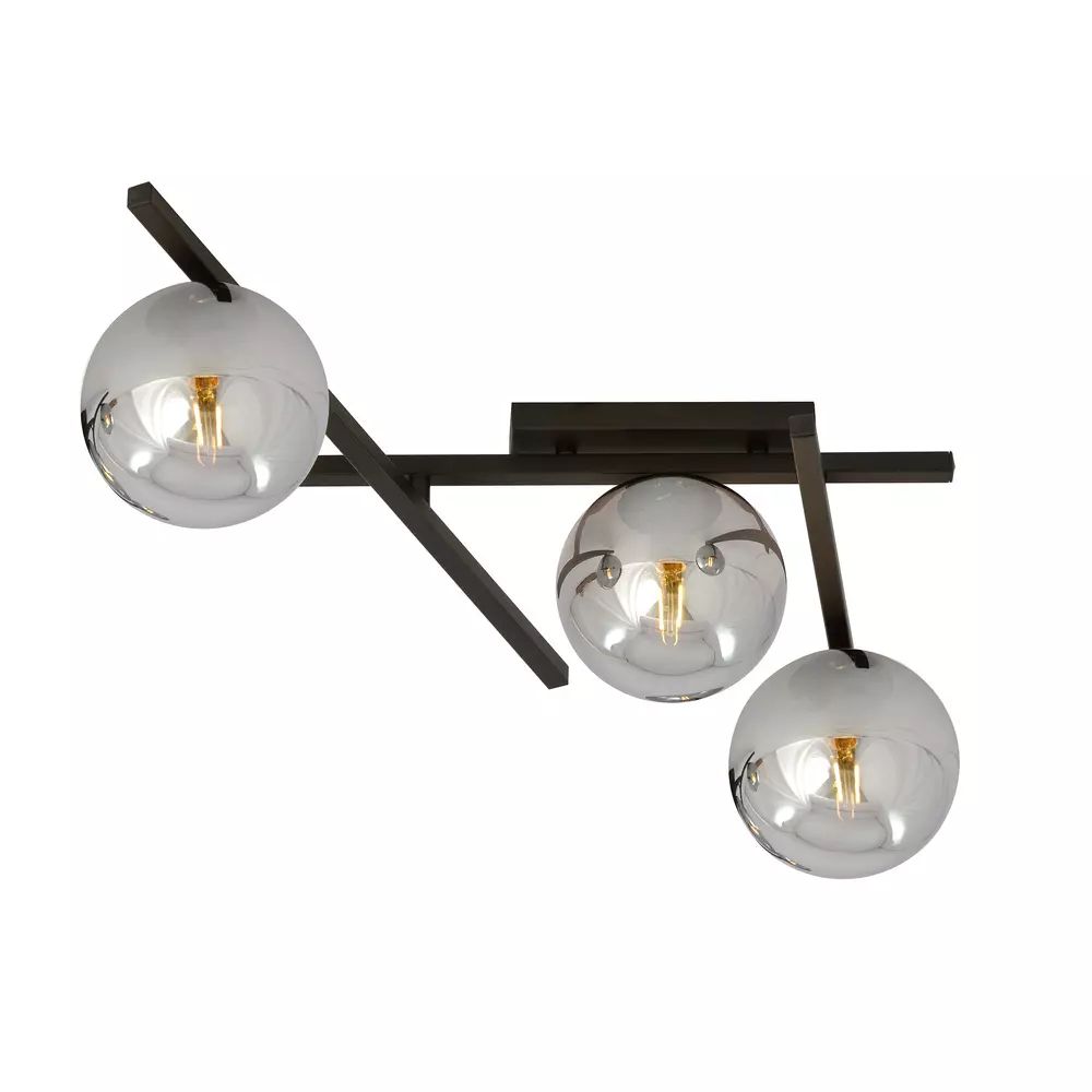 Lustra Emibig Smart 3 negru/grafit