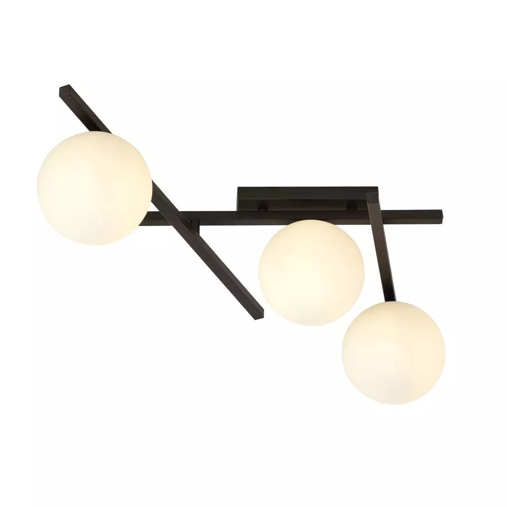 Lustra Emibig Smart 3 negru/opal