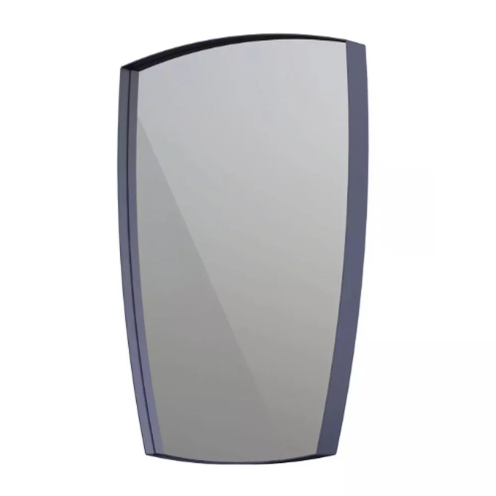 Oglinda asimetrica Oristo Louis 50 cm bleumarin mat