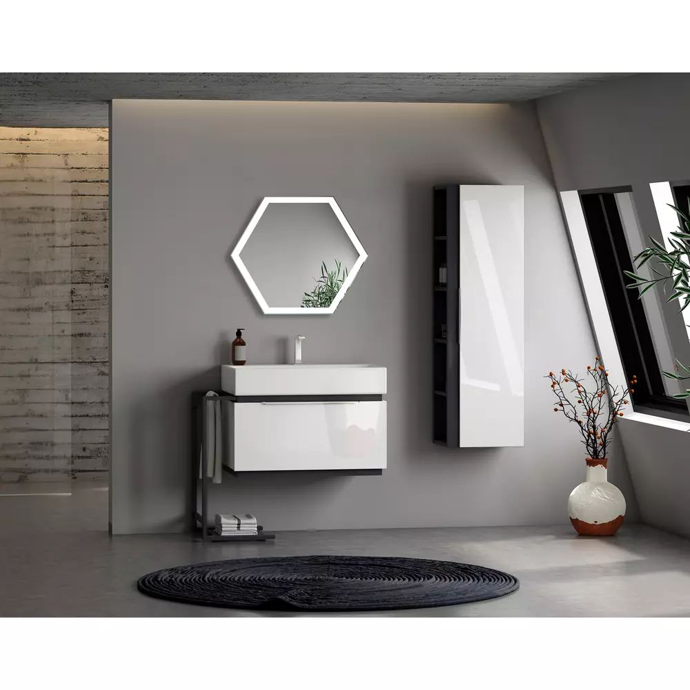 Oglinda cu iluminare Led Venti Kometa 70 cm x 60 cm