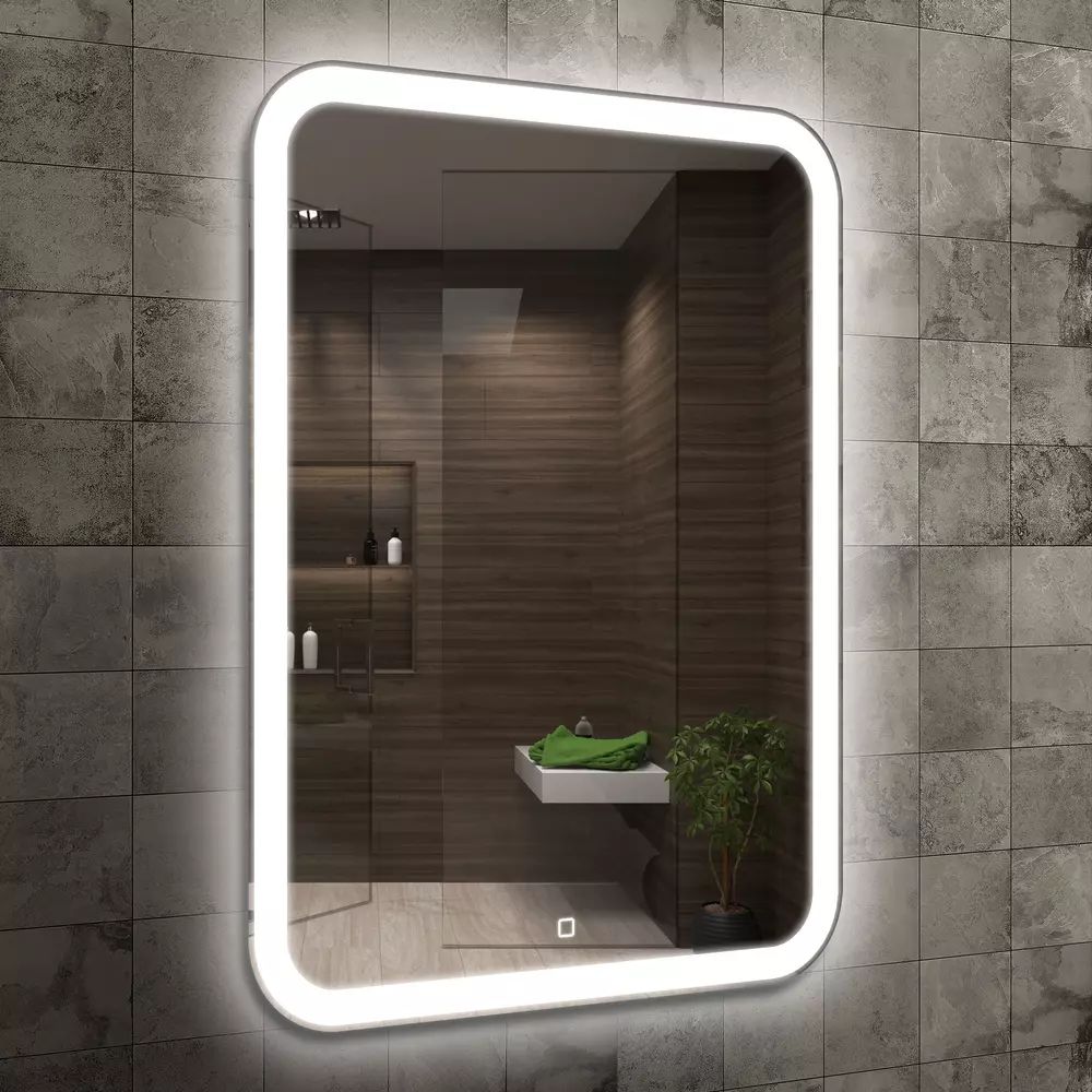 Oglinda cu iluminare Led Venti Prima 60 cm x 80 cm