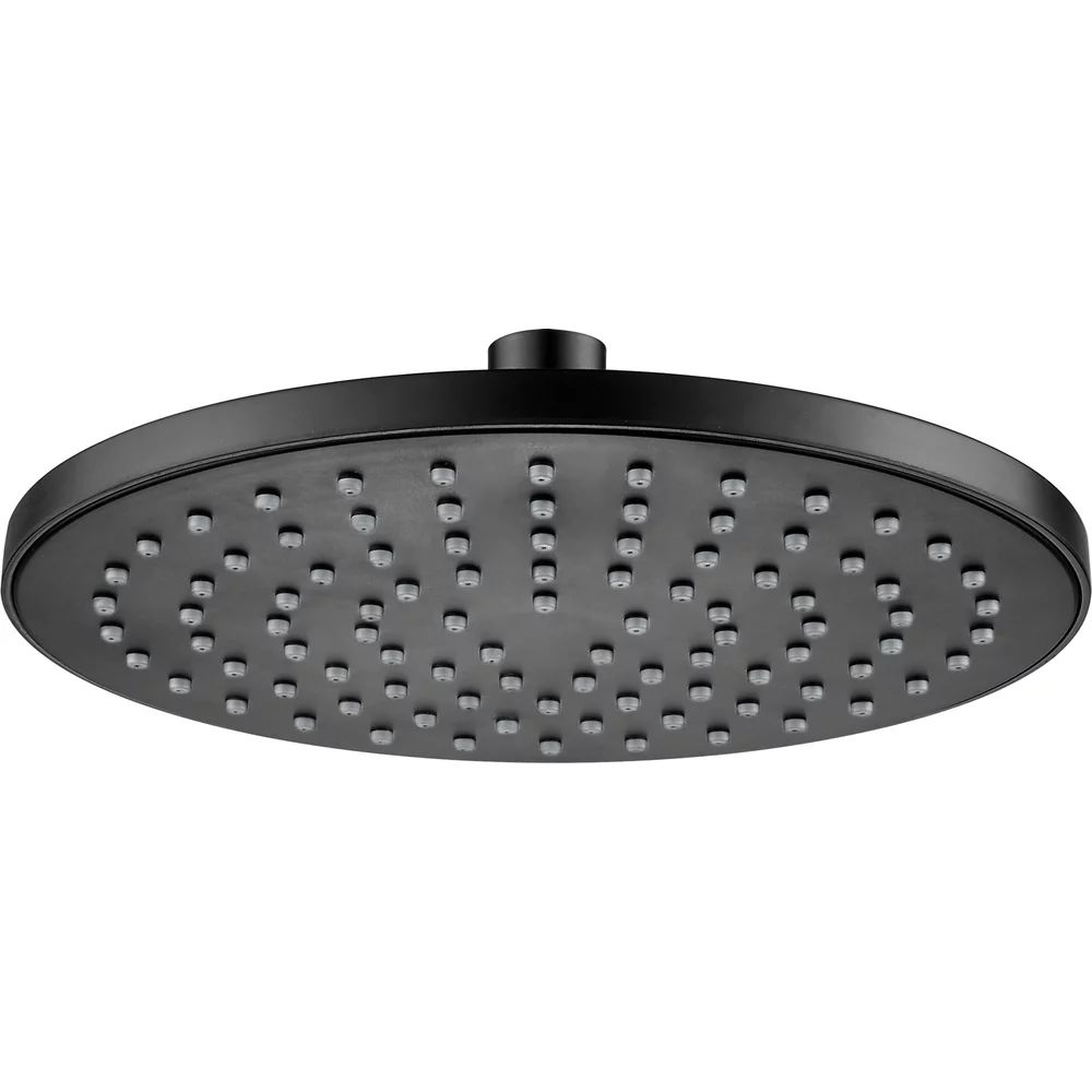 Palarie de dus Deante Boro negru cu forma rotunda