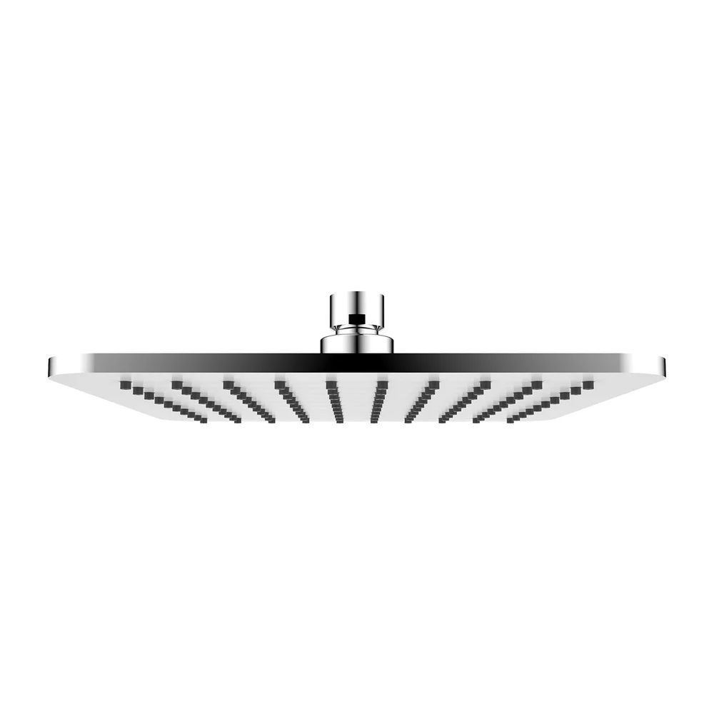 Palarie de dus patrata Omnires Slimline 200x200 alb