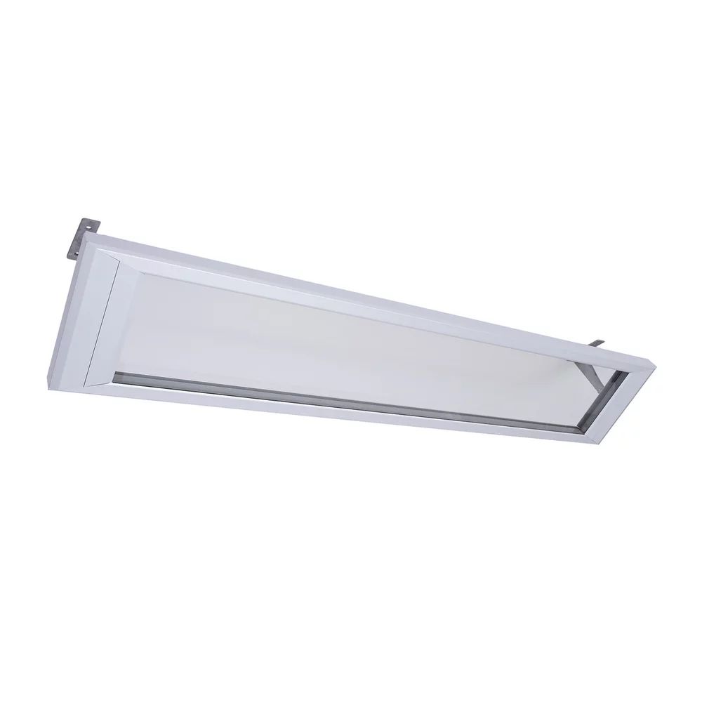 Panou radiant infrarosu Ilmit TGlass 550W aluminiu - sticla transparenta