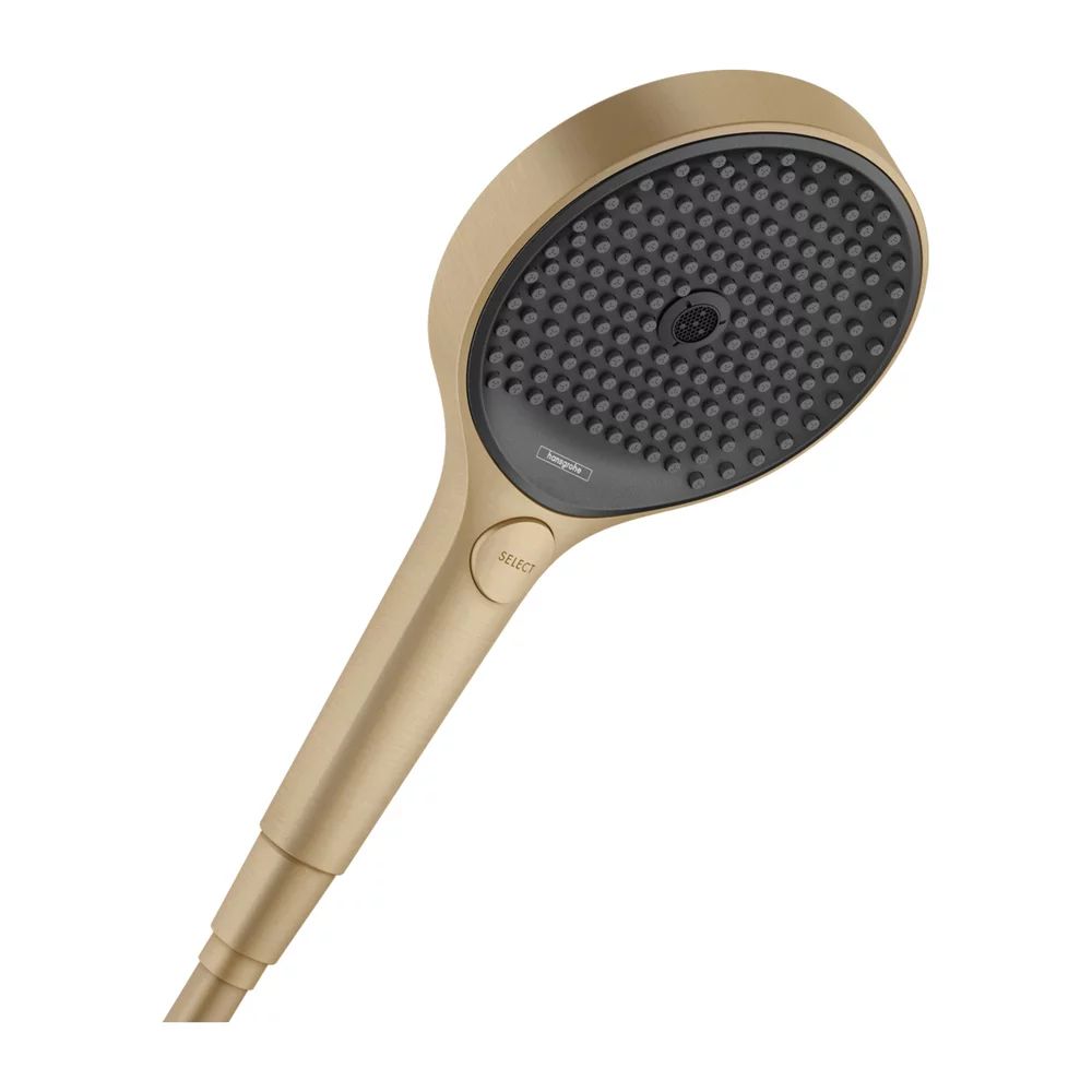 Para de dus Hansgrohe Rainfinity 130 bronz periat 3 tipuri de jet