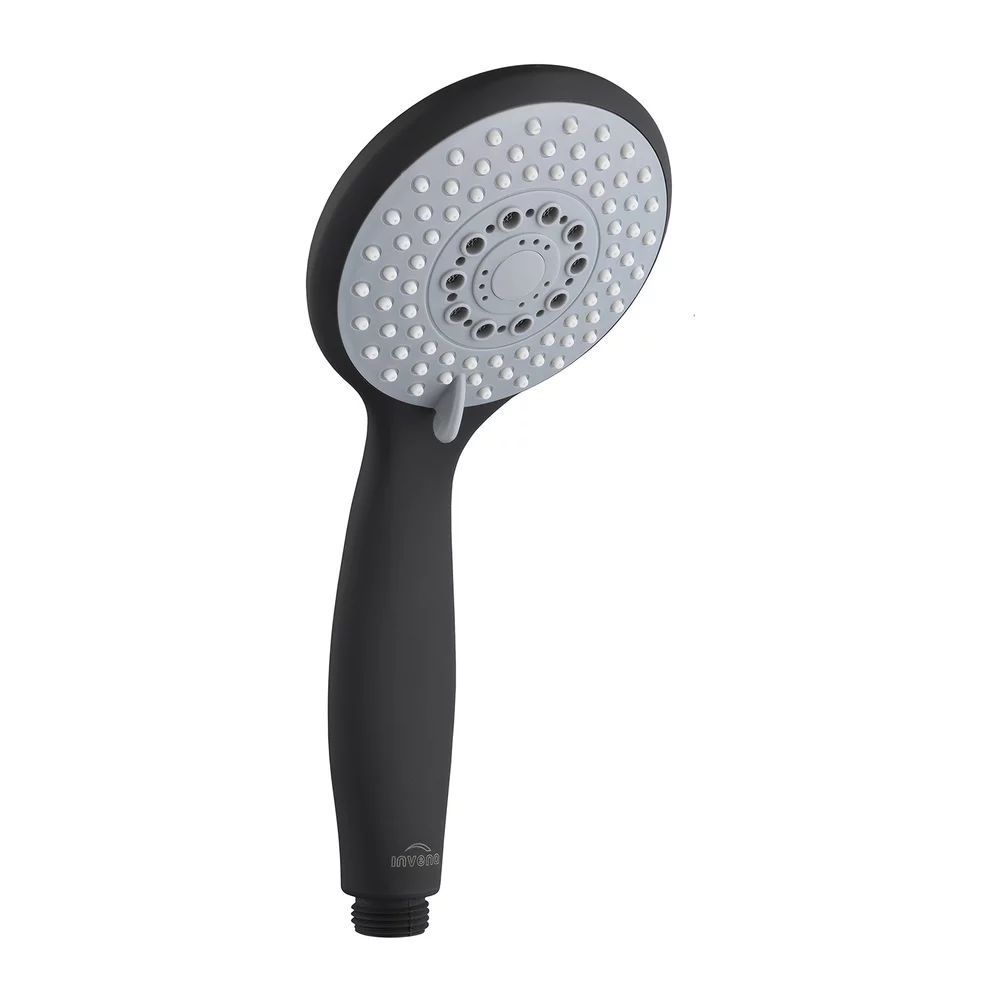 Para de dus Invena Dark negru mat 3 tipuri de jet