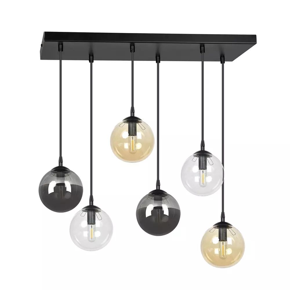 Pendul Emibig Cosmo 6 transparent/negru