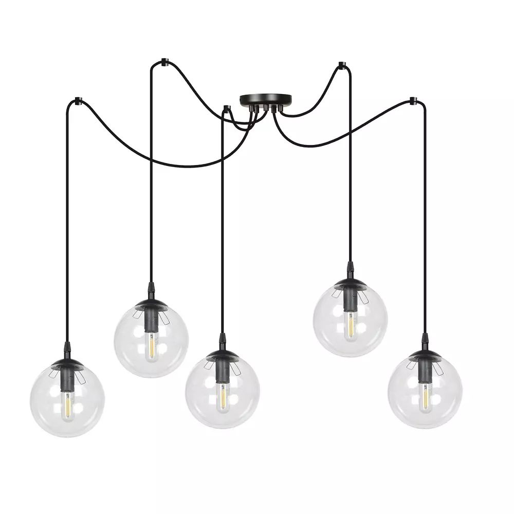Pendul Emibig Gigi 5 negru/transparent