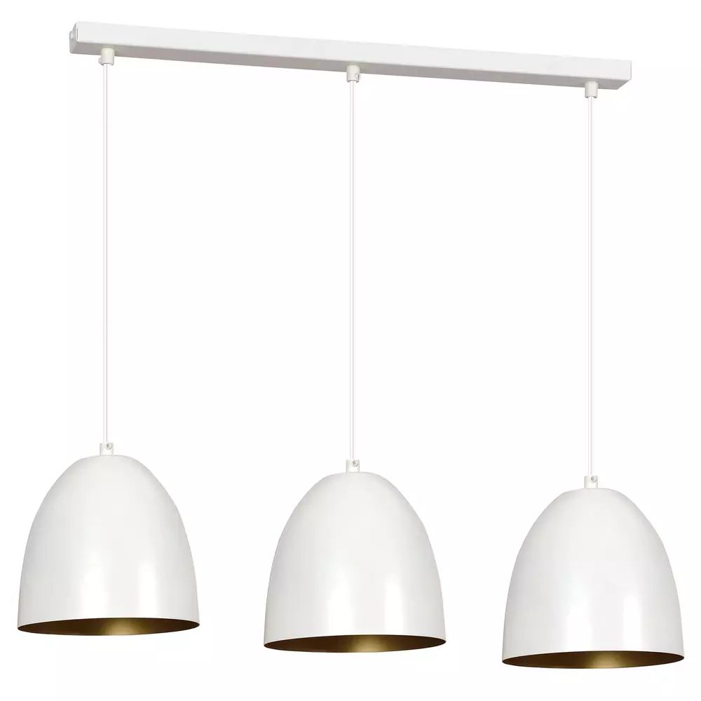 Pendul Emibig Lenox 3 alb/auriu