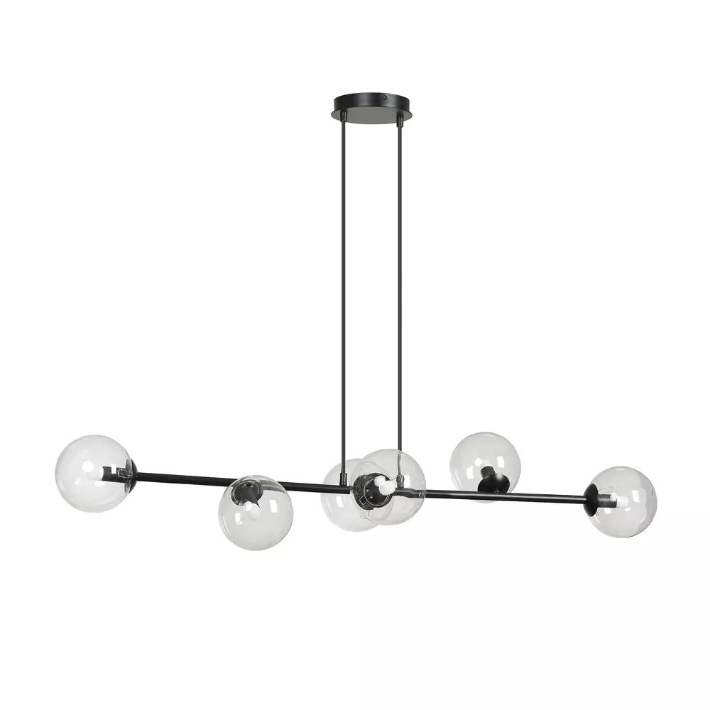 Pendul Emibig Rossi 6 negru/transparent