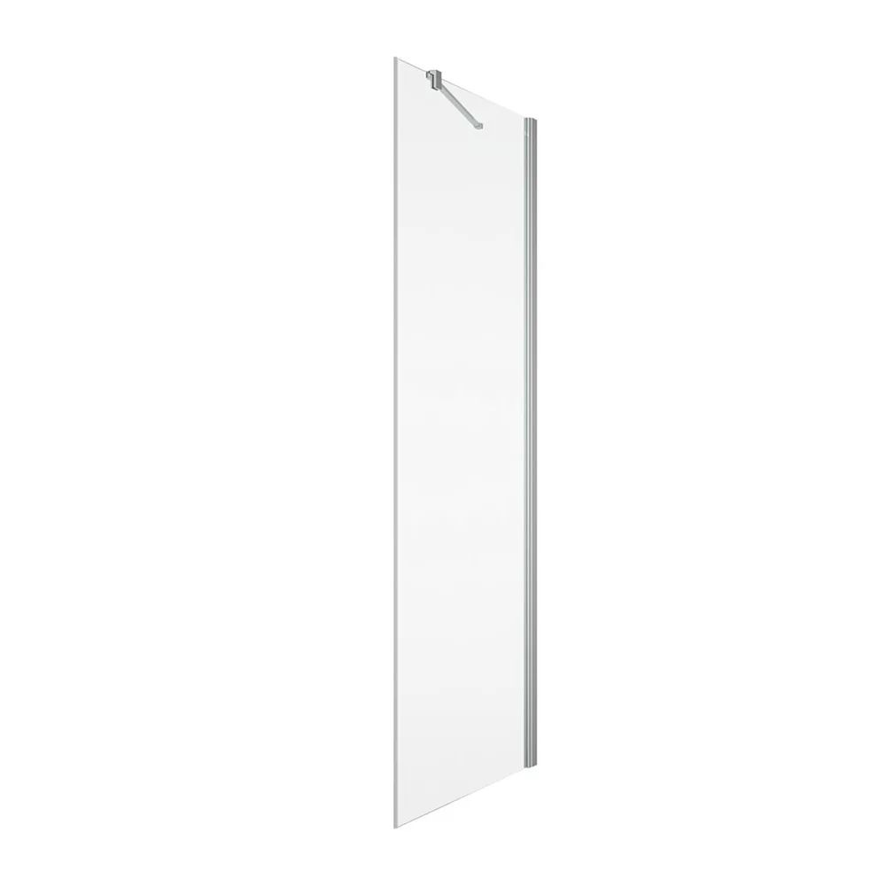 Perete lateral fix SanSwiss Annea ANT 120 cm sticla 6 mm crom