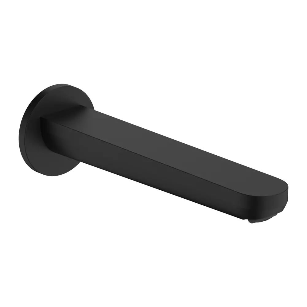 Pipa cada Hansgrohe Rebris S negru mat
