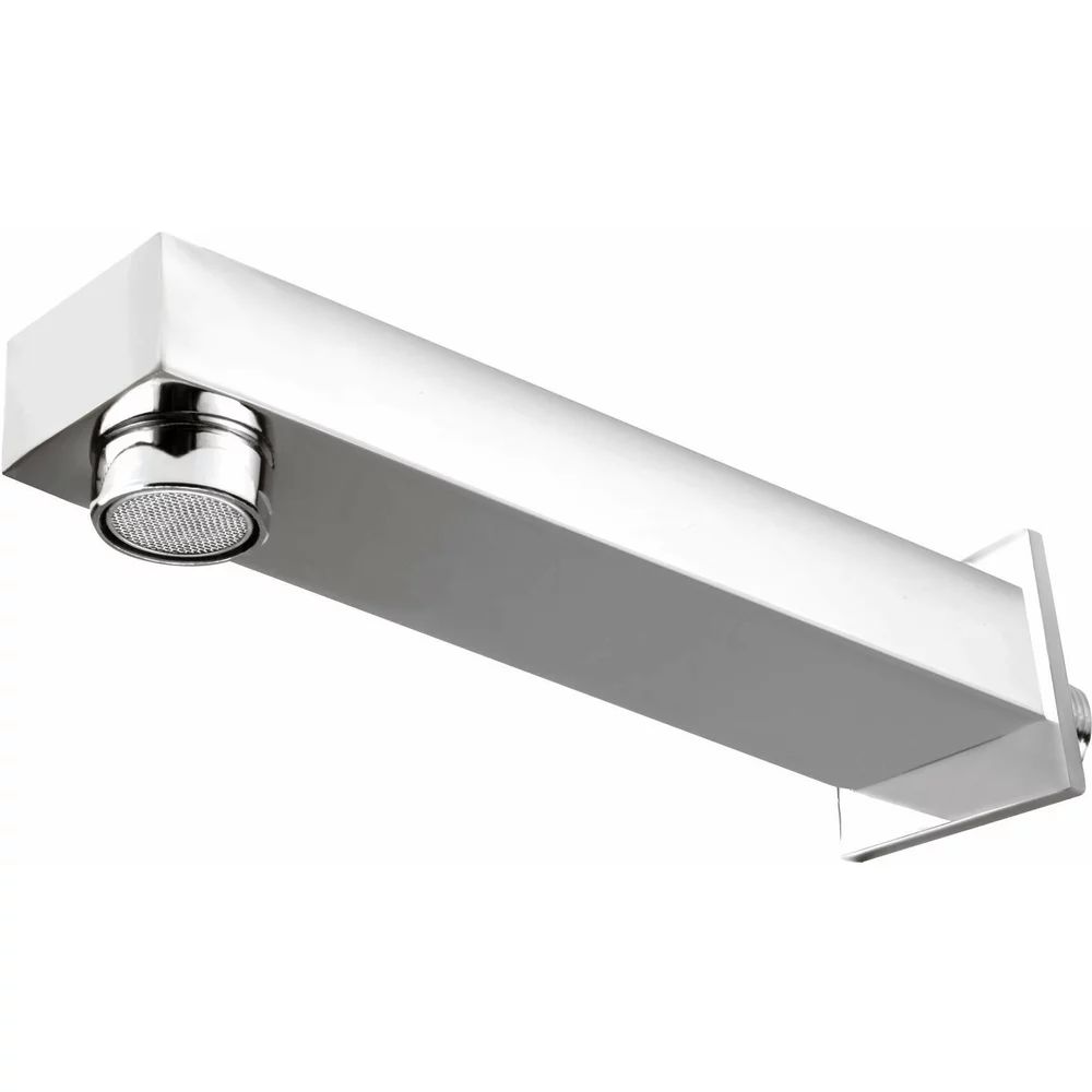 Pipa montata pe perete Deante Cascada crom 19 cm