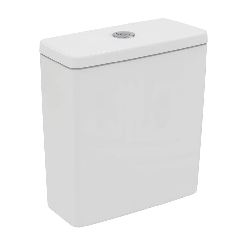 Rezervor pe vas WC Ideal Standard I.life A cu alimentare inferioara alb lucios