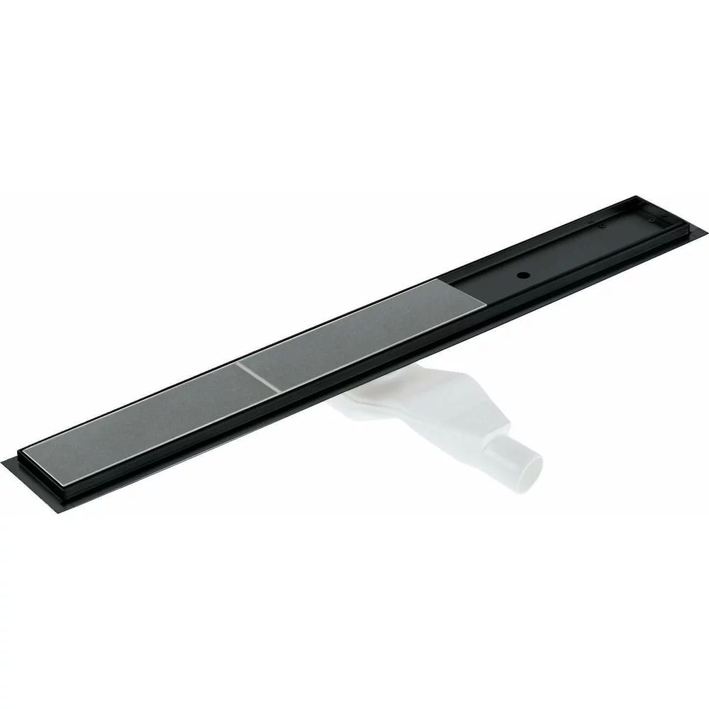 Rigola pe podea Deante 80 cm negru