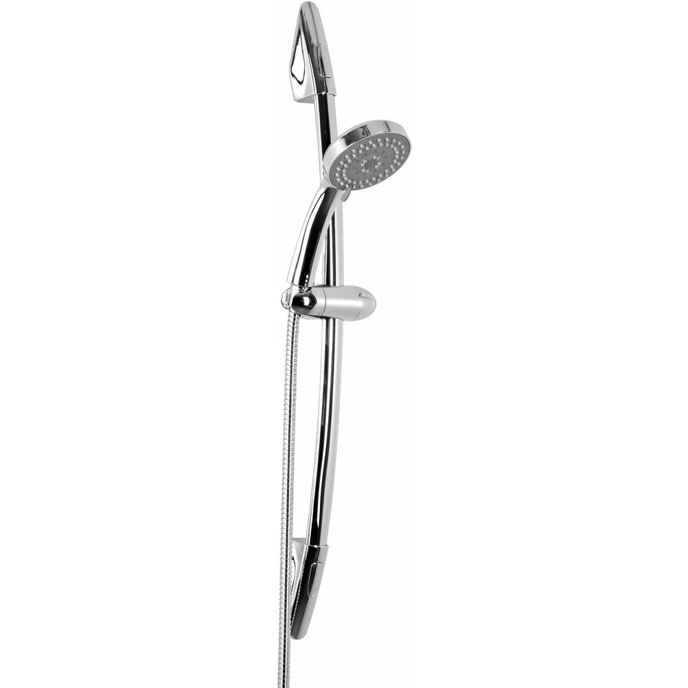Set de dus Deante Pure crom cu 5 functii