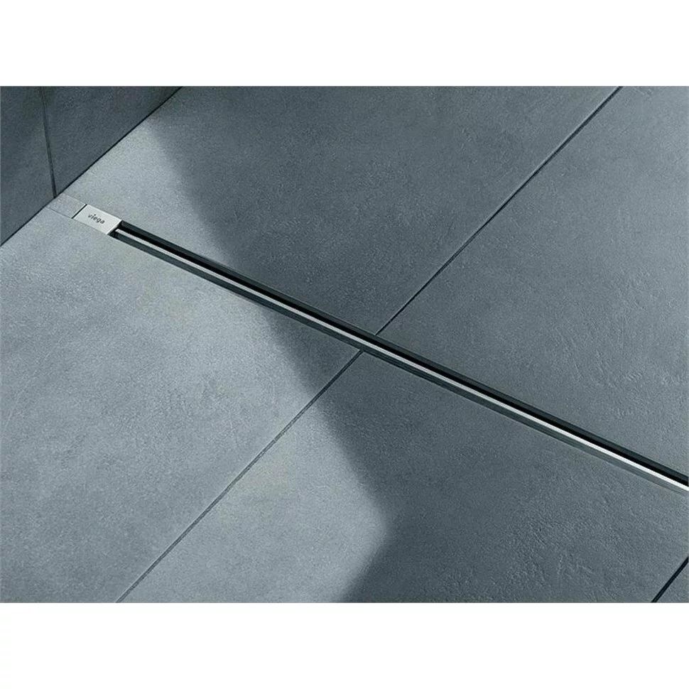Set rigola pentru dus plus capac Viega Advantix Vario ajustabil 30-120 cm crom mat