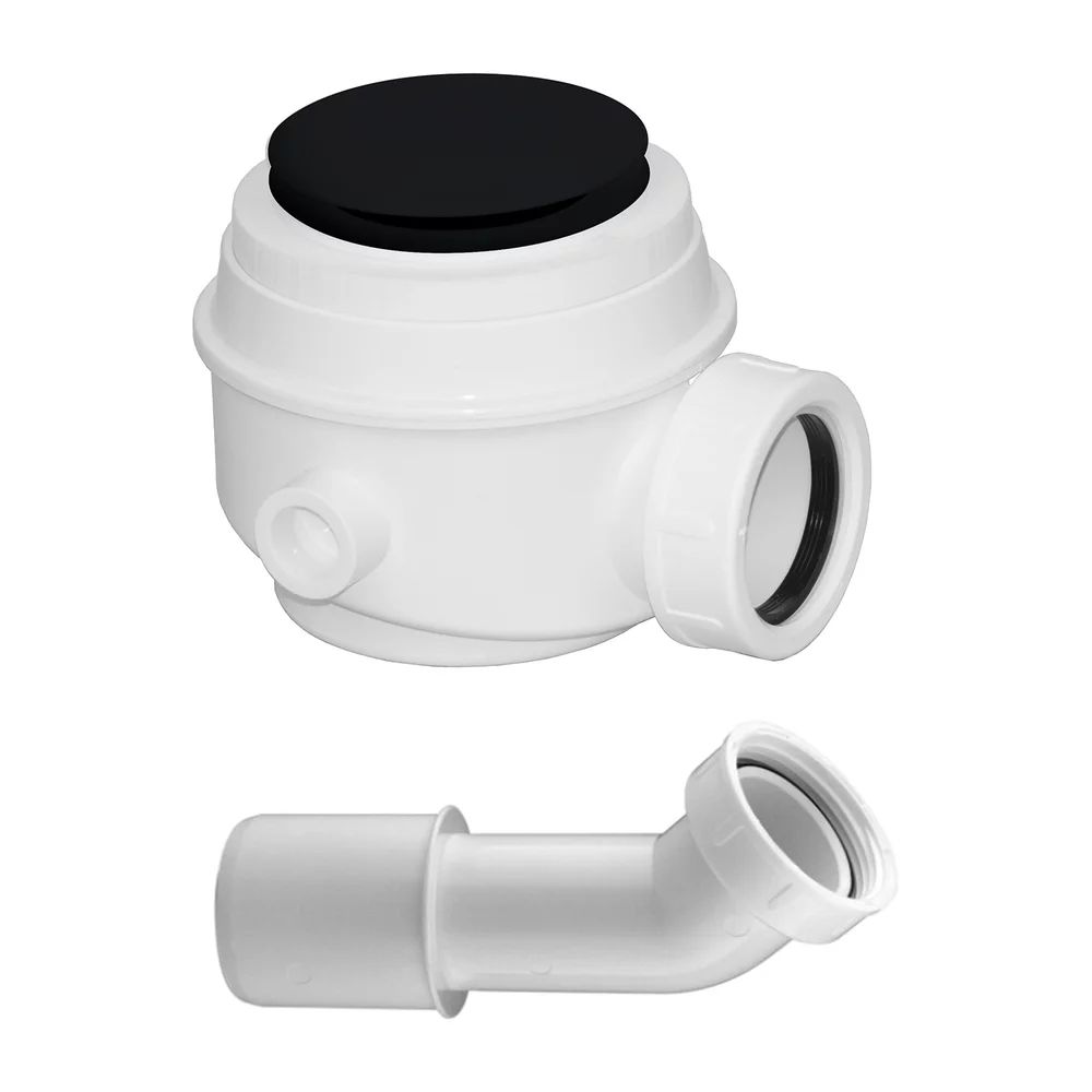 Sifon scurgere pentru cada Omnires negru mat