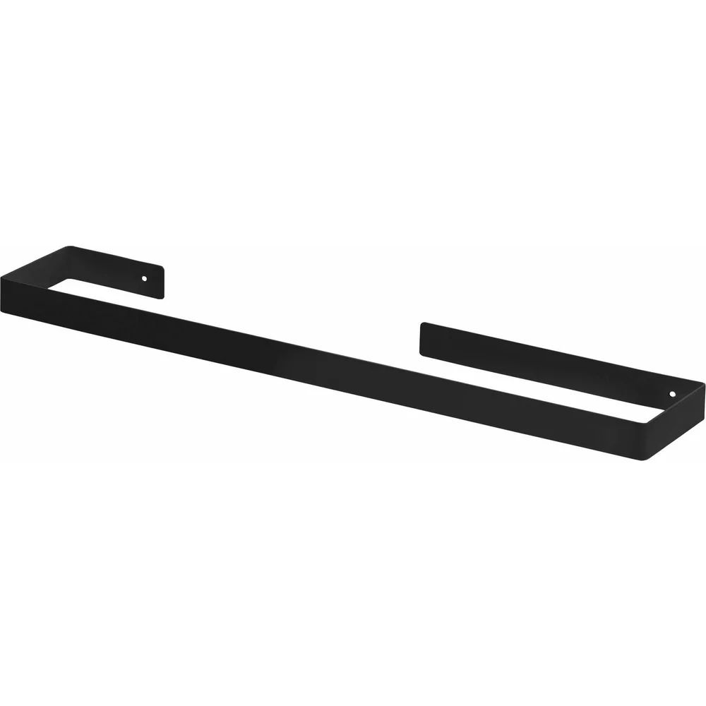 Suport prosop Deante Mokko montat pe perete negru/mat 60 cm