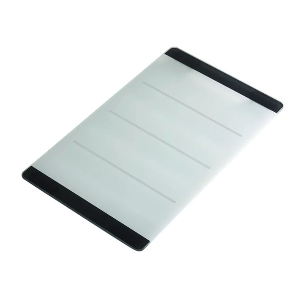 Tocator sticla securizata Alveus Line alb - negru