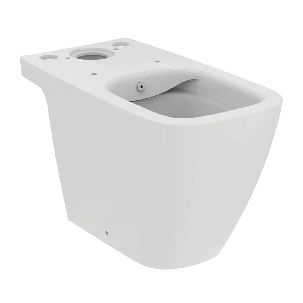 Vas WC pe pardoseala Ideal Standard i.life B cu functie bideu alb rimless