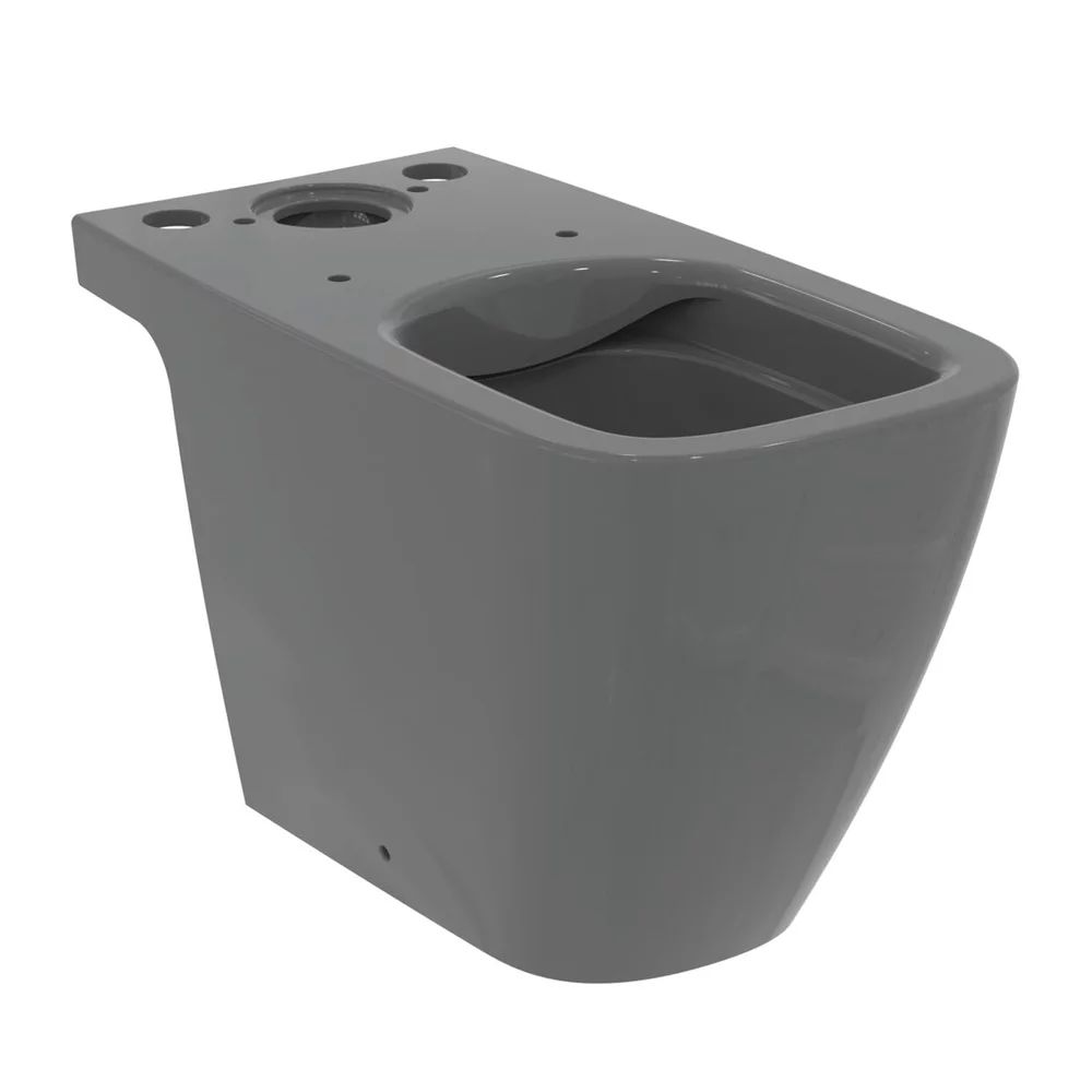 Vas WC pe pardoseala Ideal Standard i.life B gri lucios rimless