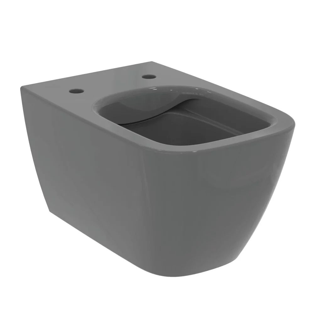 Vas WC suspendat rimless Ideal Standard I.life B gri lucios