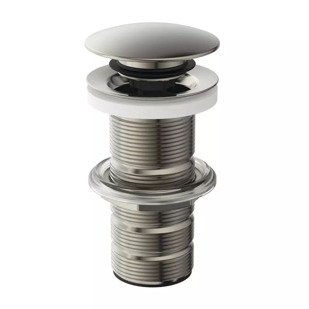 Ventil lavoar Click-Clack Ideal Standard Atelier Multisuite fara preaplin argintiu Silver Storm