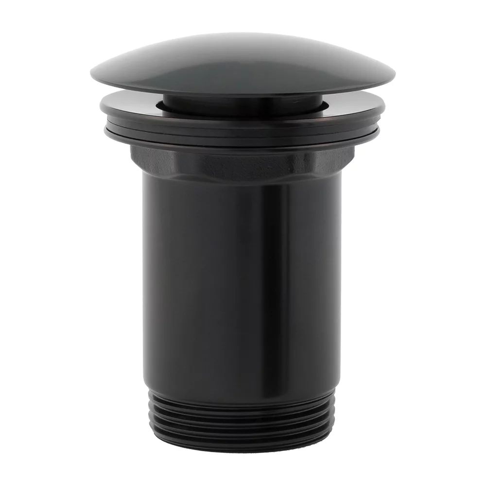 Ventil lavoar Click-Clack Omnires negru mat