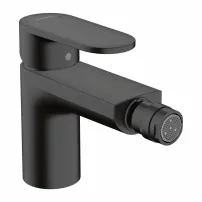 Baterie bideu Hansgrohe Vernis Blend monocomanda negru mat cu ventil Pop-Up