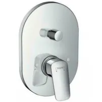 Baterie cada - dus incastrata Hansgrohe Logis crom lucios
