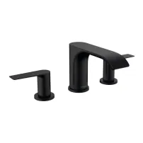 Baterie lavoar Hansgrohe Vivenis 90 cu 3 elemente si ventil Pop-Up negru mat